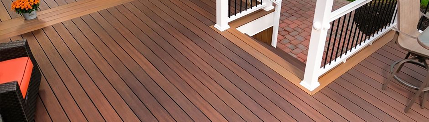 image of composite decking
