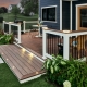 image of PVC and composite decking from wolf decking and porch