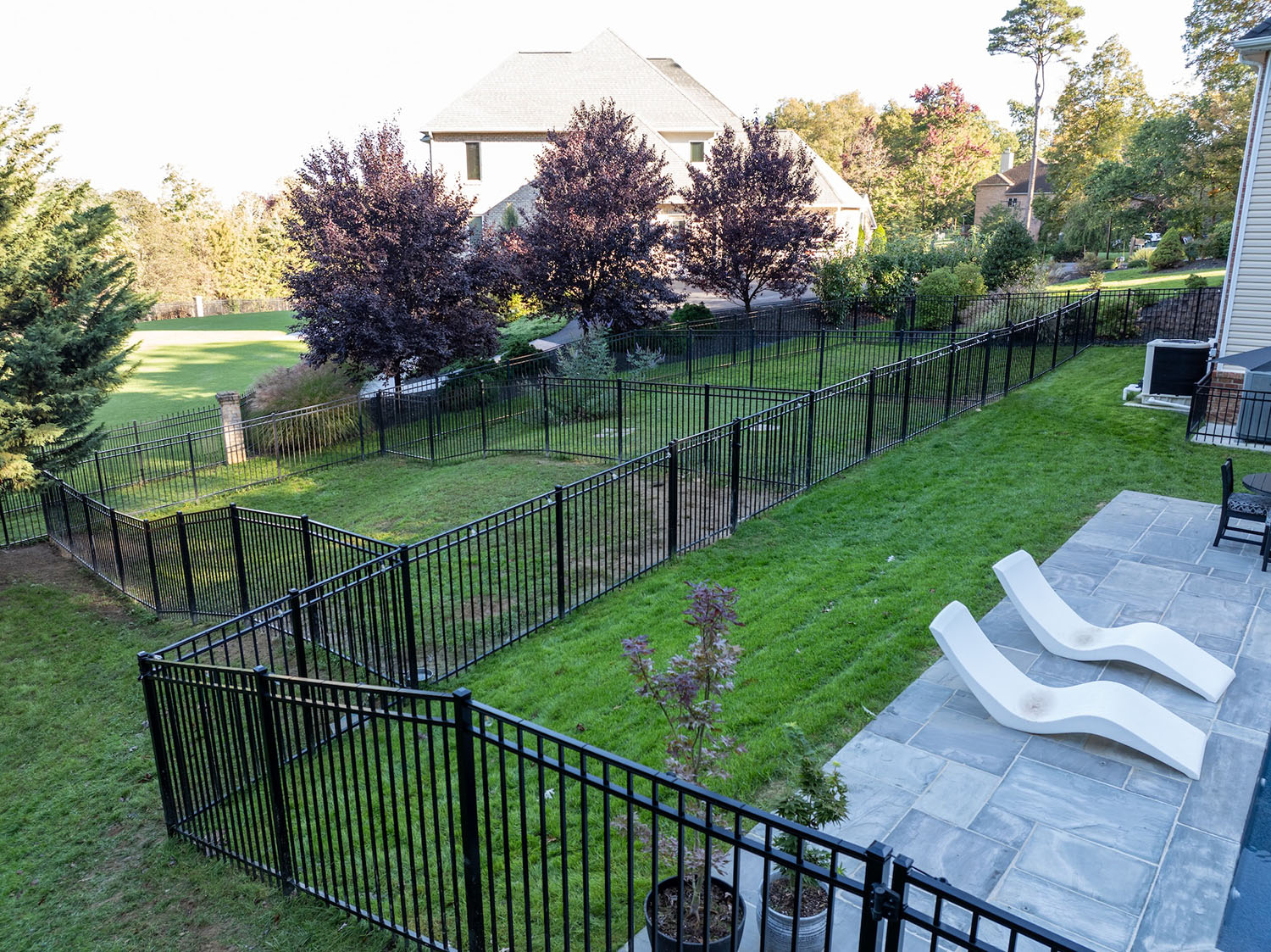 Keylink Aluminum Fence