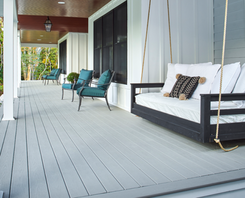 PVC decking from Wolf